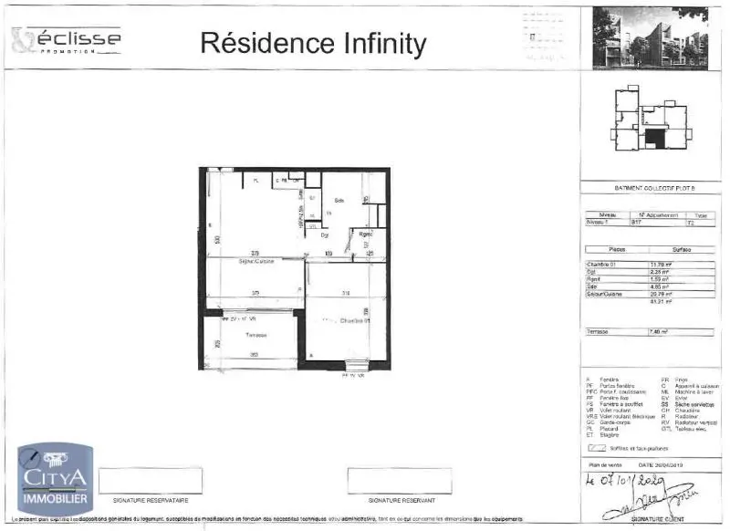 Photo 5 Appartement 2 pièces 41.23m²
