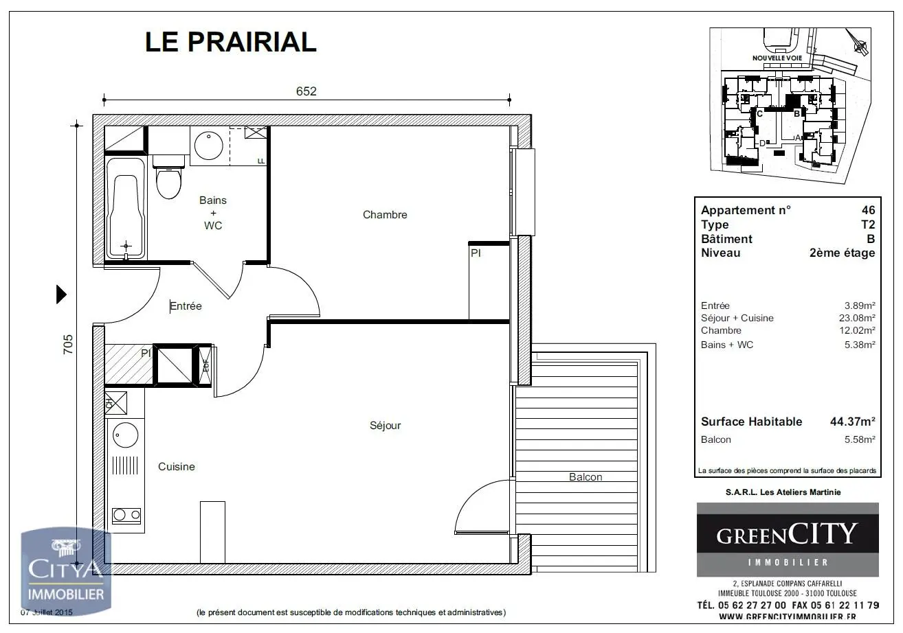 Photo 5 appartement Toulouse