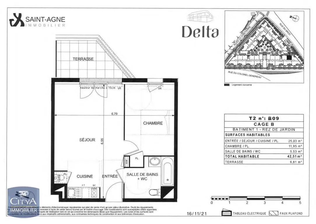 Photo 9 Appartement 2 pièces 42.51m²