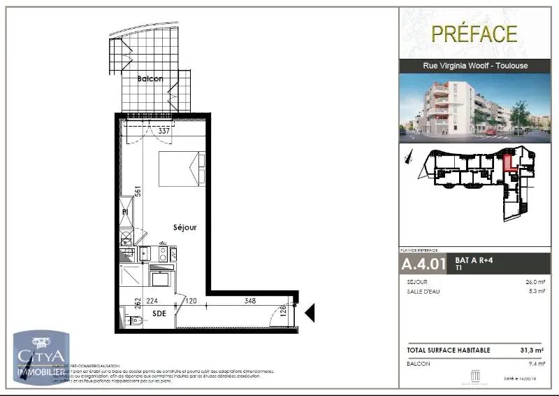 Photo 4 appartement Toulouse