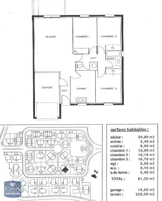 Photo 1 Maison 4 pièces 81.2m²