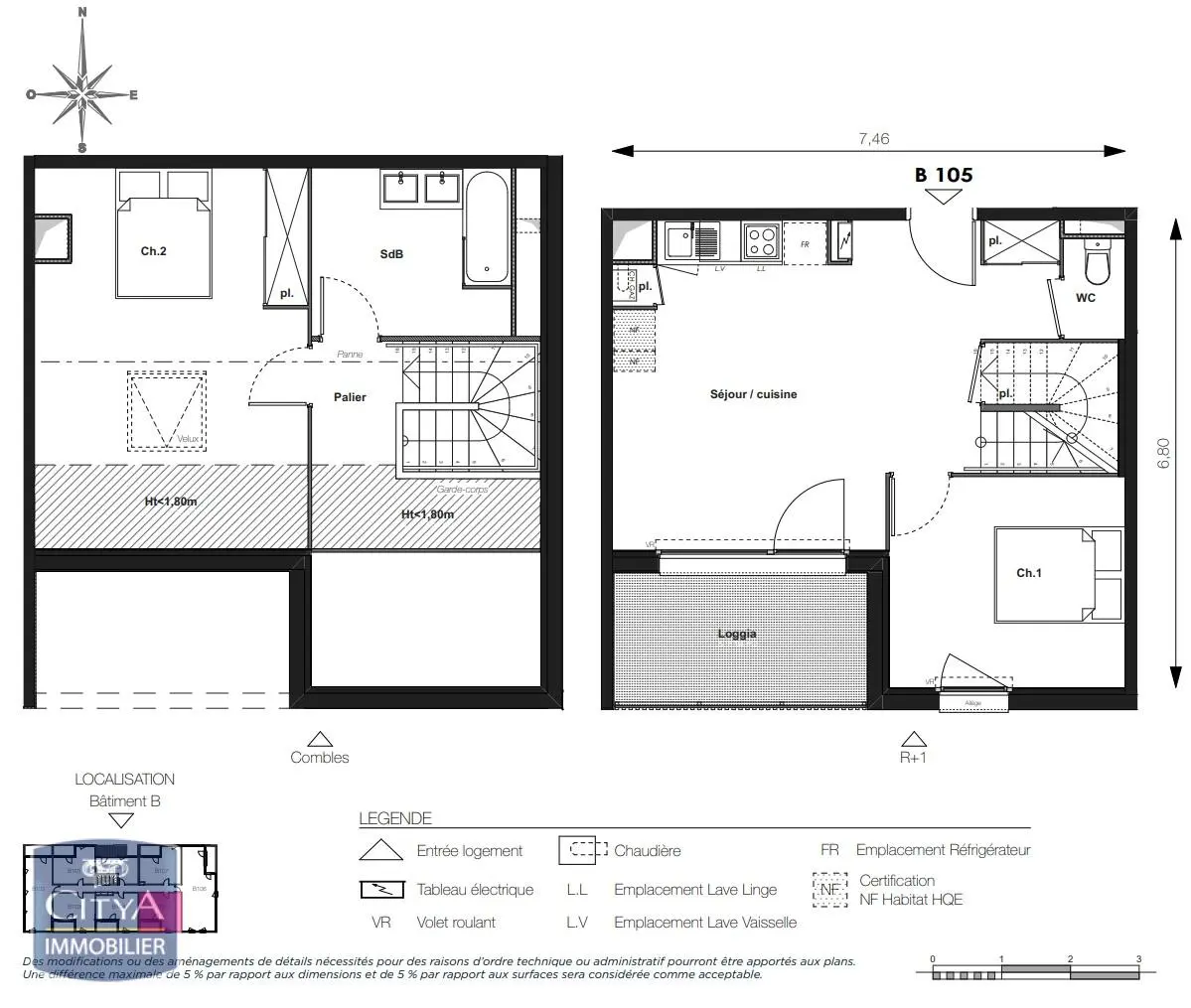 Photo 14 Appartement 3 pièces 64.27m²