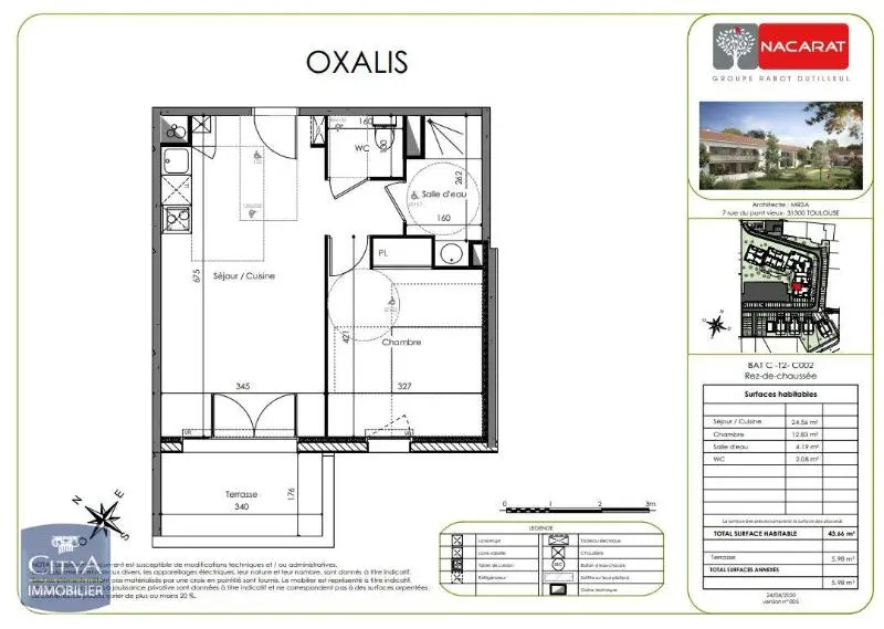 Photo 9 Appartement 2 pièces 43.66m²