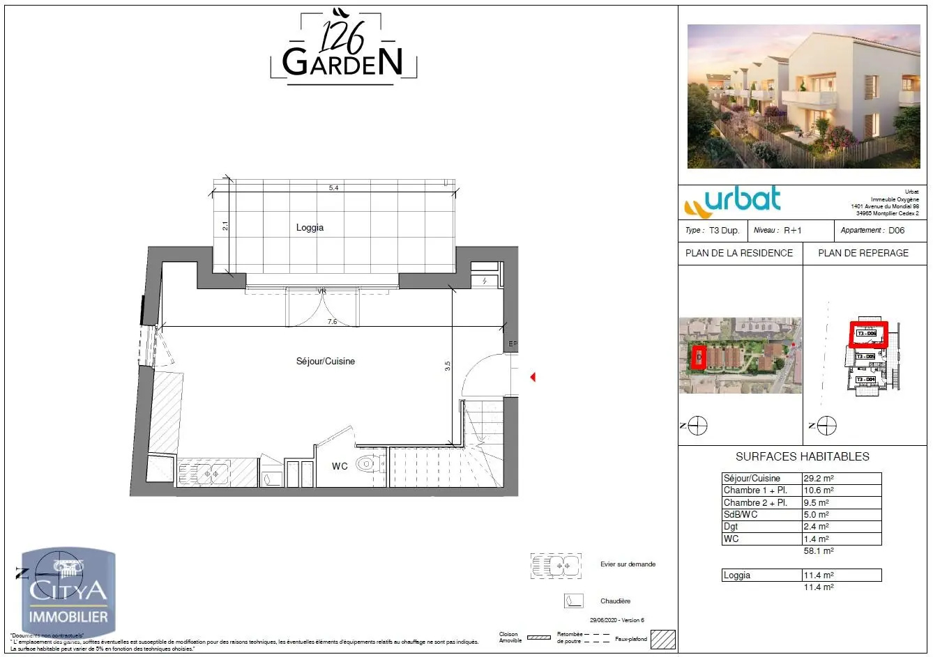 Photo 9 Appartement 3 pièces 55.7m²