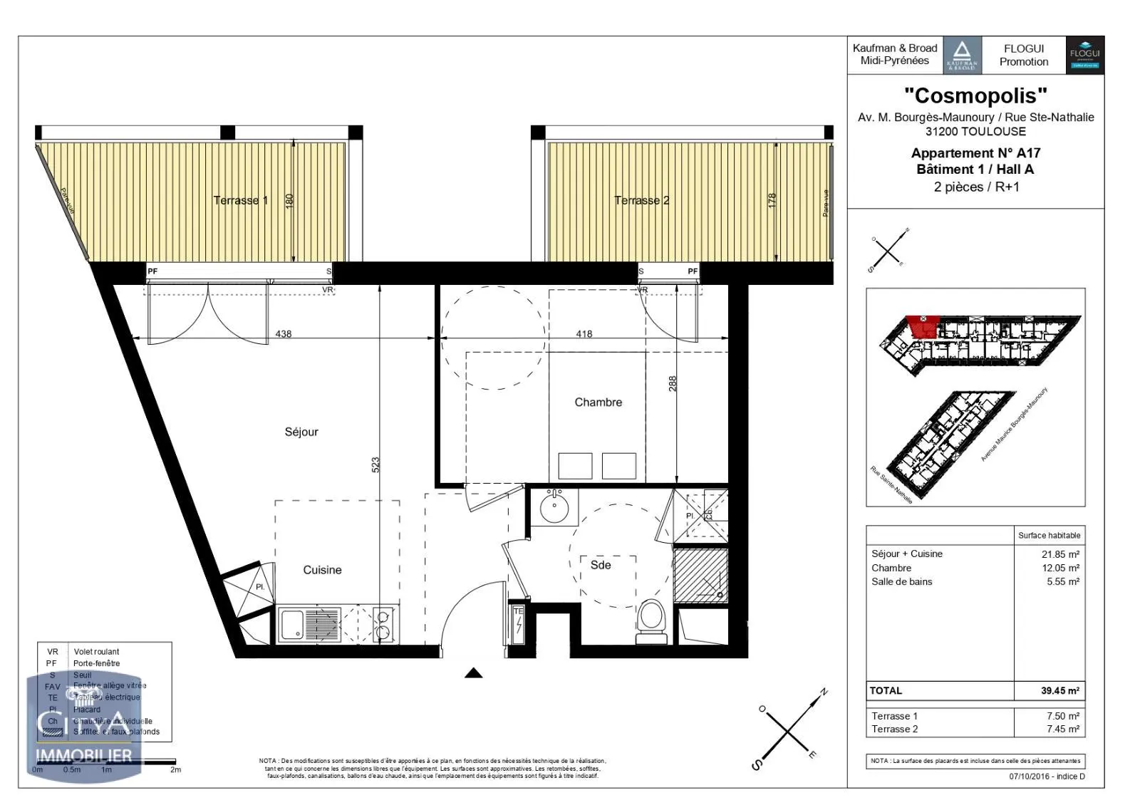 Photo 7 Appartement 2 pièces 39.41m²