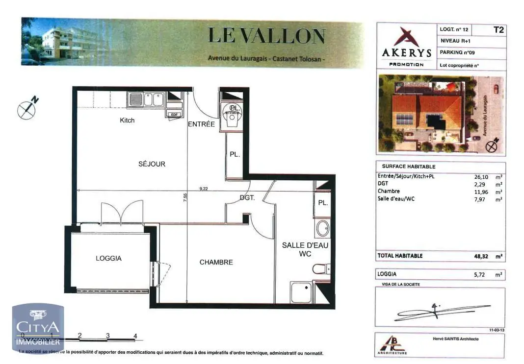 Photo 11 Appartement 2 pièces 48.41m²