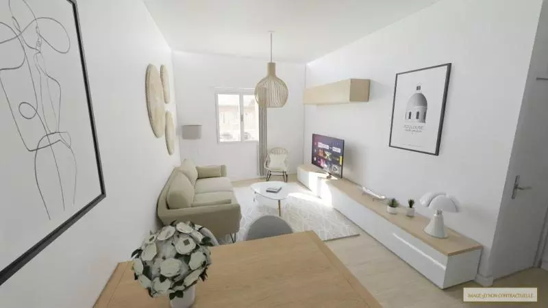 Illustration pour Appartement 2 pièces 42.79m² Photo Appartement 2 pièces 42.79m²