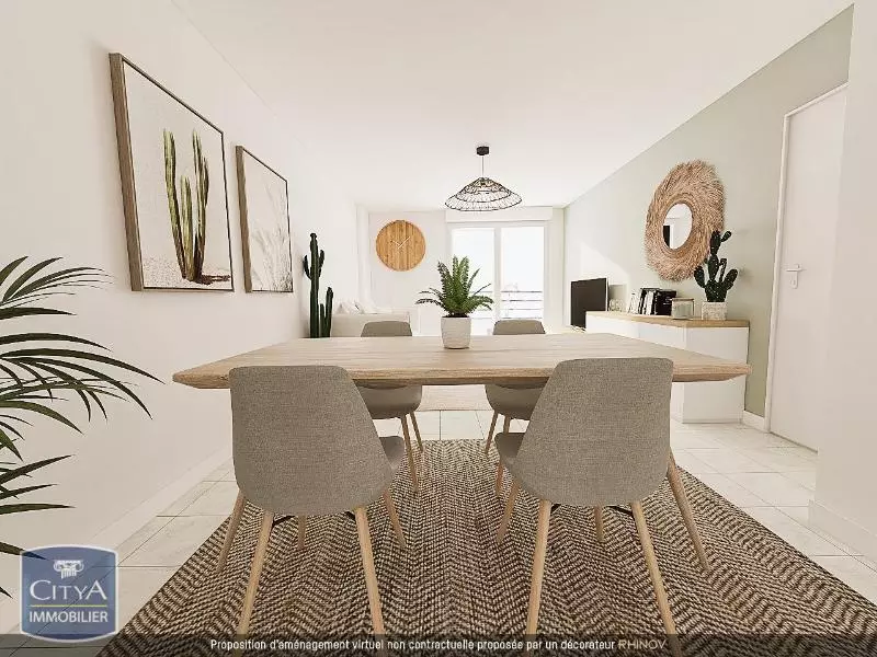 Illustration pour Appartement 2 pièces 46.25m² Photo Appartement 2 pièces 46.25m²