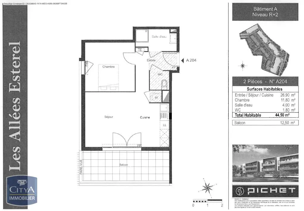 Photo 8 Appartement 2 pièces 44.5m²