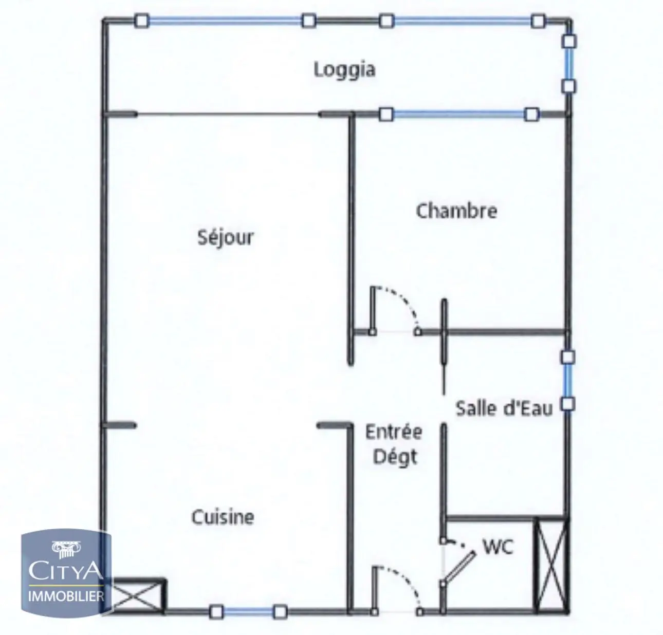 Photo 3 Appartement 2 pièces 35.81m²