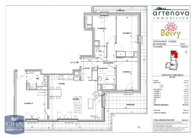 Photo 11 Appartement 5 pièces 95.3m²