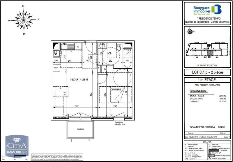 Photo 7 Appartement 2 pièces 41.7m²