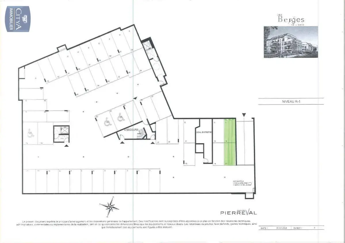 Photo 2 Appartement 3 pièces 57.14m²