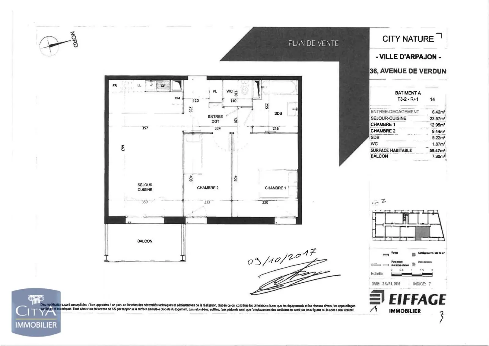 Photo 12 Appartement 3 pièces 59.47m²