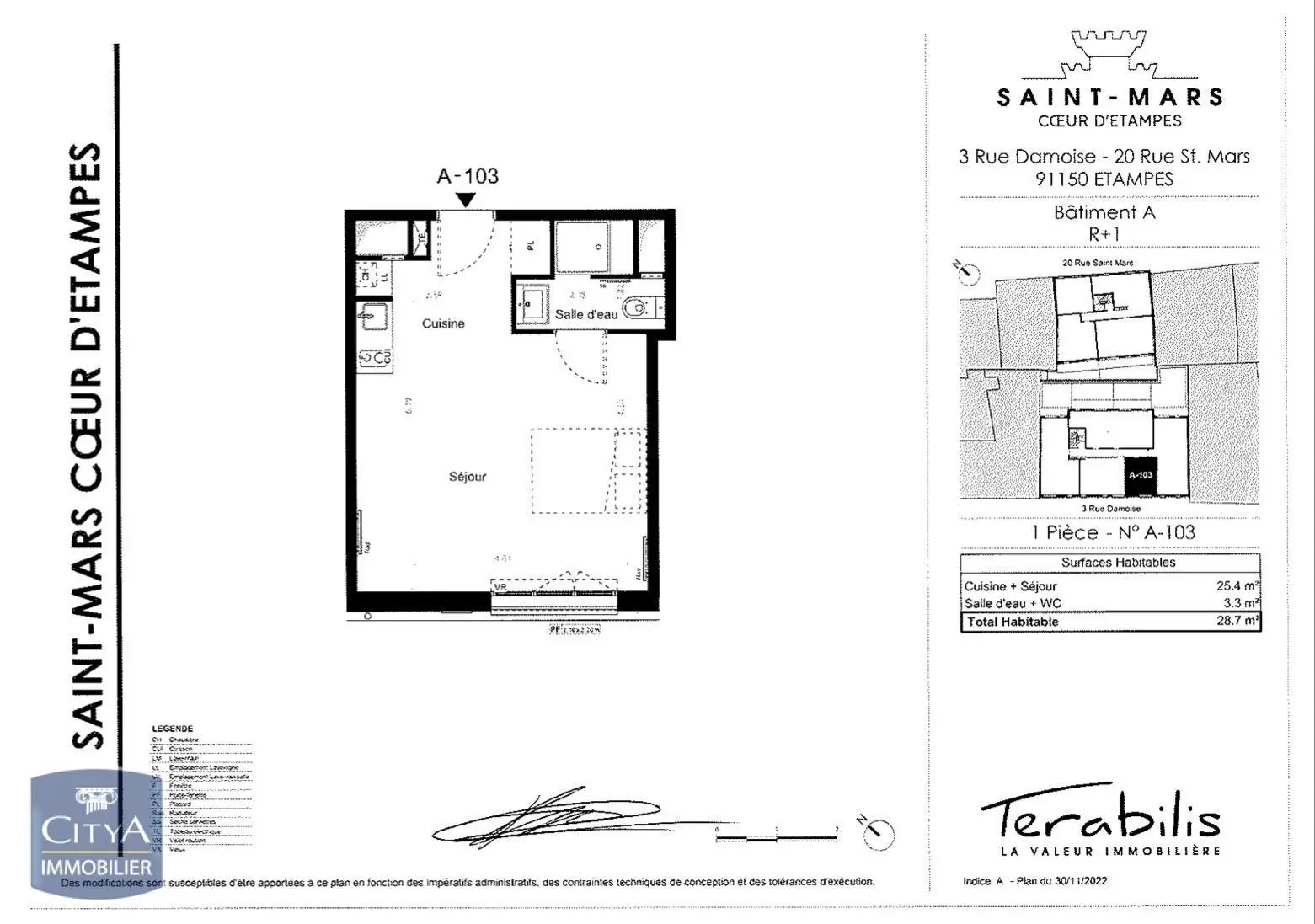 Photo 2 Appartement 1 pièce 28.7m²