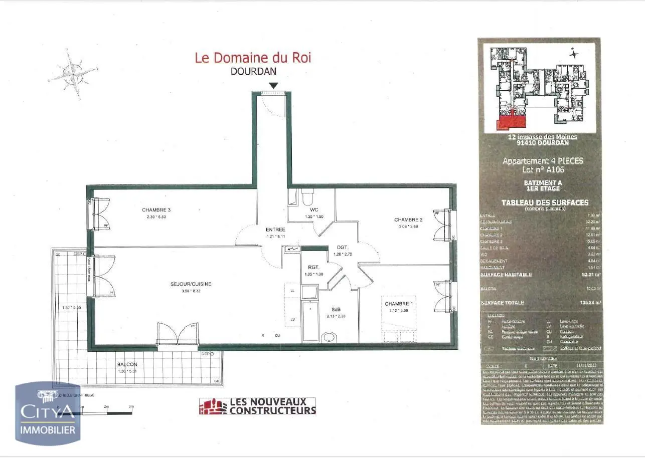 Photo 9 Appartement 4 pièces 92.01m²