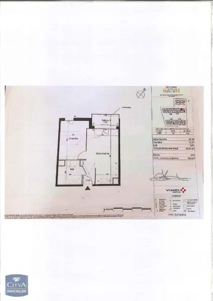 Photo 10 Appartement 2 pièces 38.72m²