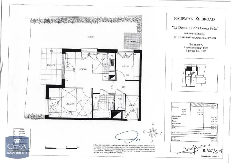 Photo 9 Appartement 2 pièces 46.09m²