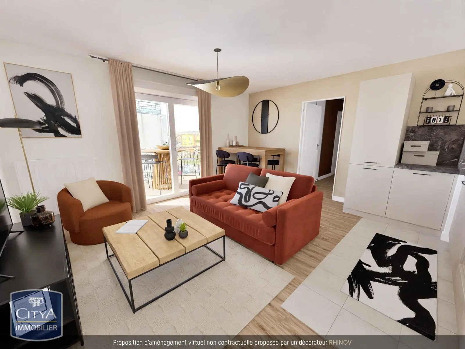 Photo 1 Appartement 3 pièces 55m²