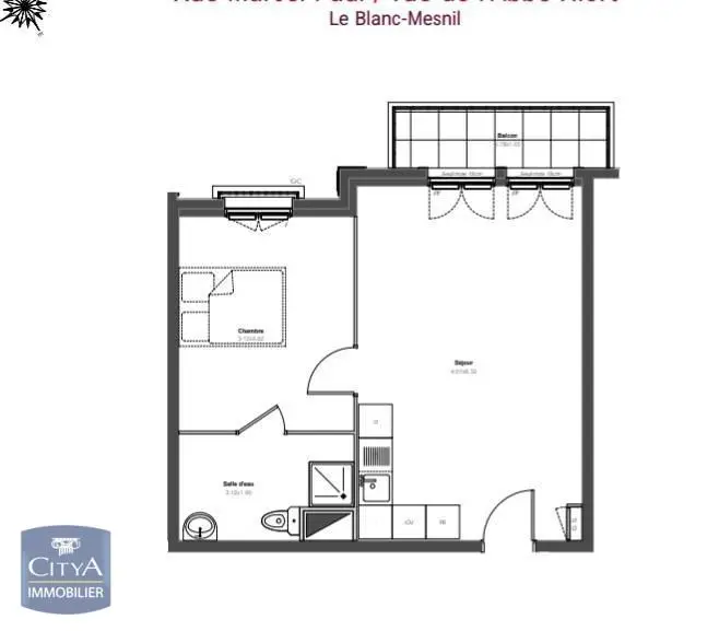 Photo 7 Appartement 2 pièces 42.46m²
