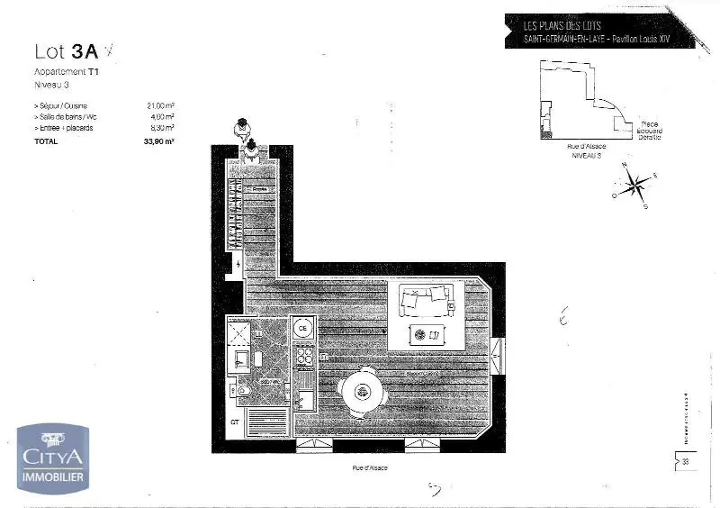 Photo 9 Appartement 1 pièce 33.9m²