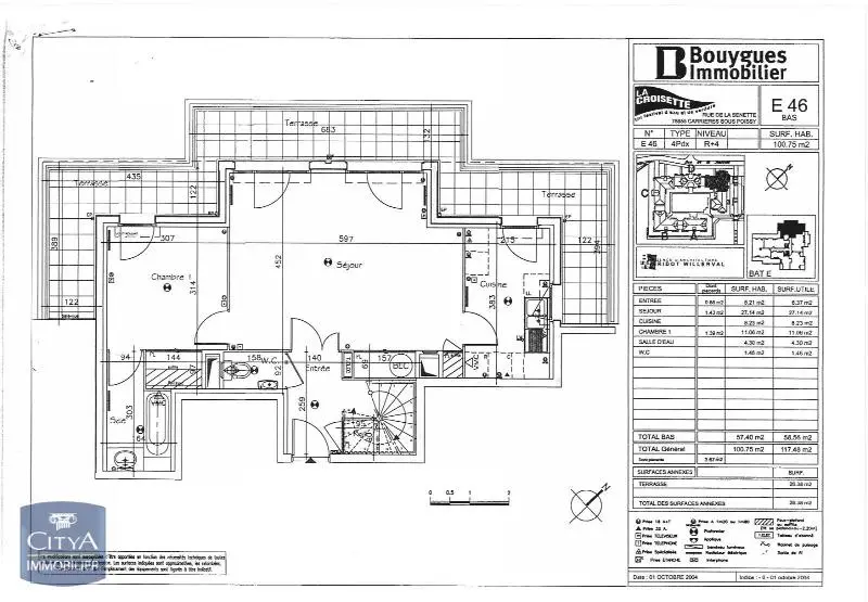 Photo 2 Appartement 4 pièces 96.98m²