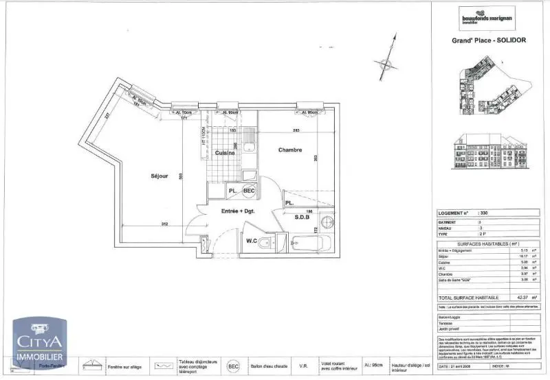 Photo 1 appartement Vauréal