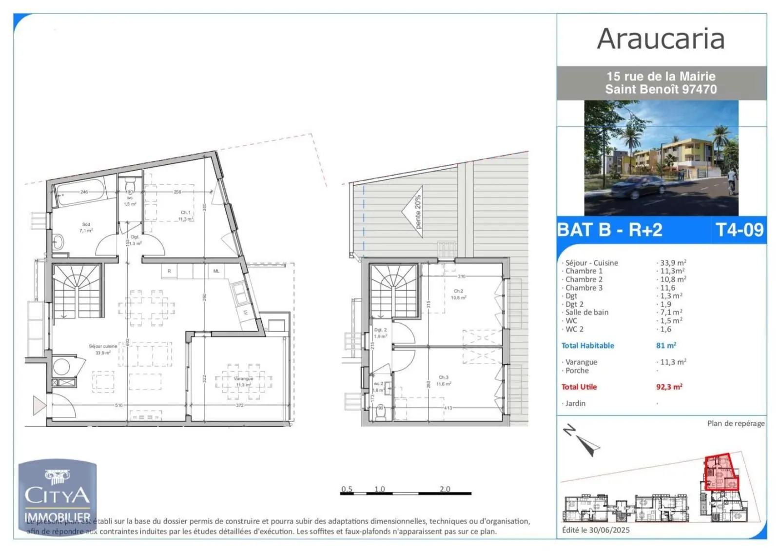 Photo 1 appartement Saint-Benoît
