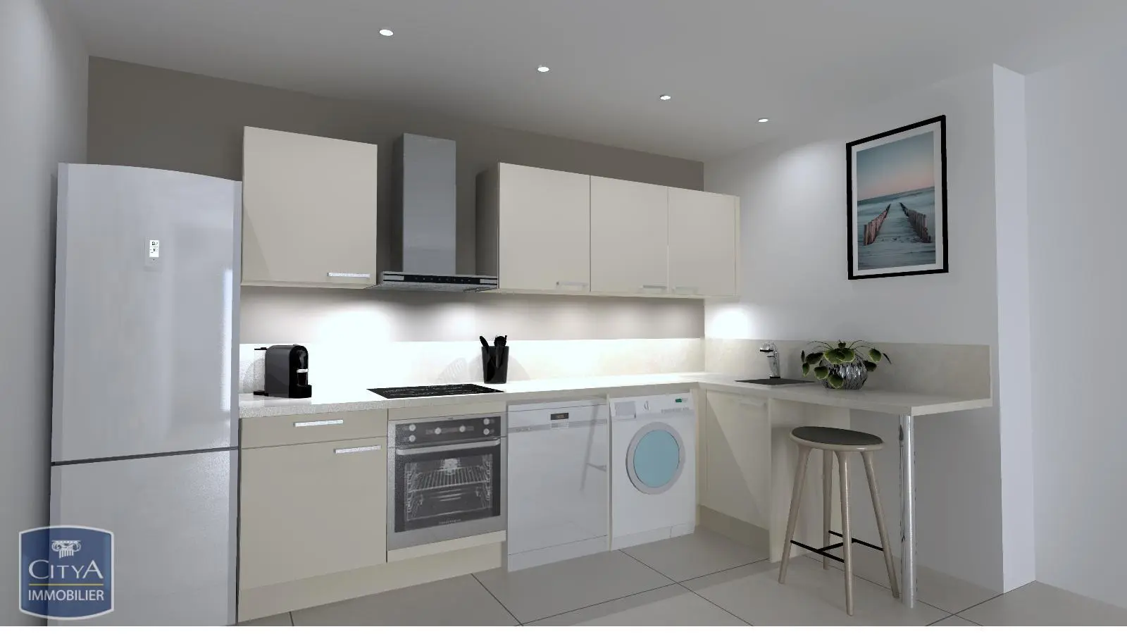 Photo 2 Appartement 3 pièces 61.79m²