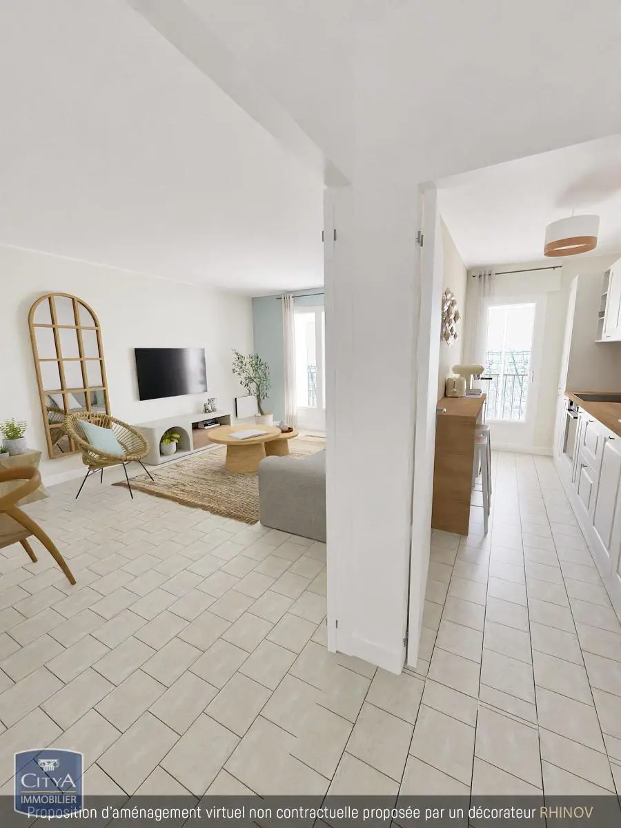 Photo 2 Appartement 3 pièces 61m²