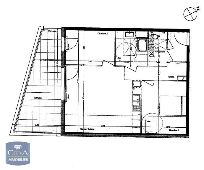 Photo 6 Appartement 3 pièces 63.5m²