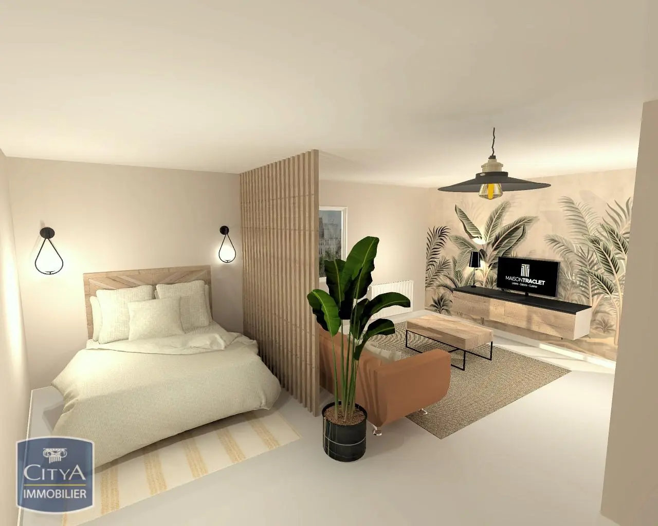 Photo 1 Appartement 1 pièce 34m²