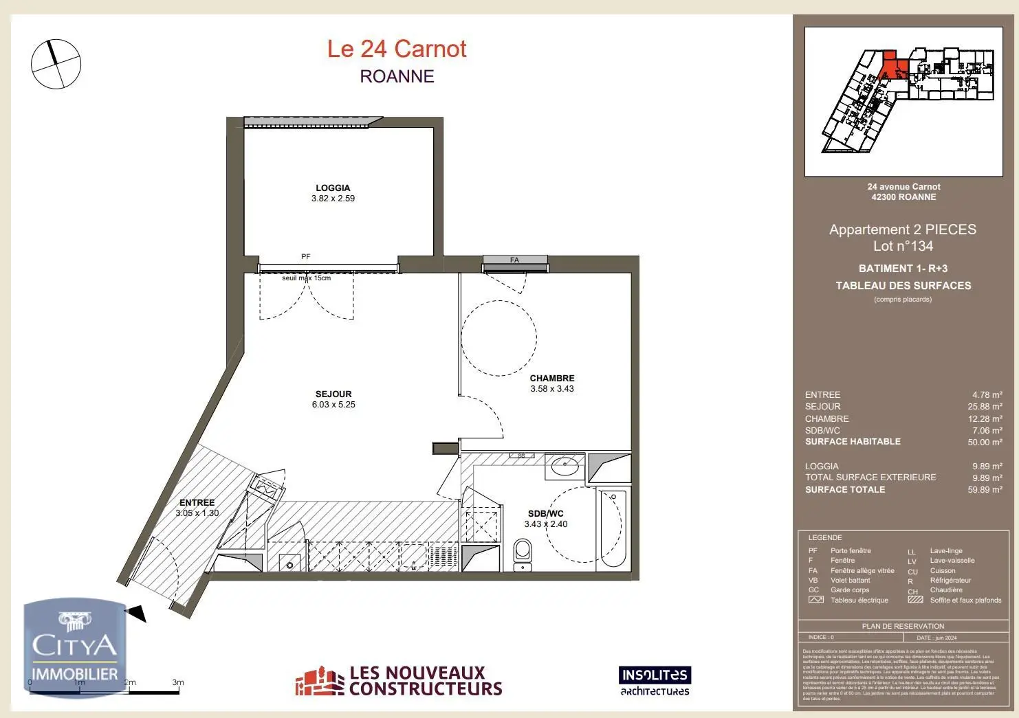 Photo 1 Appartement 2 pièces 50m²