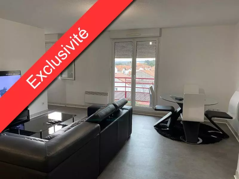Illustration pour Appartement 3 pièces 54m² Photo Appartement 3 pièces 54m²