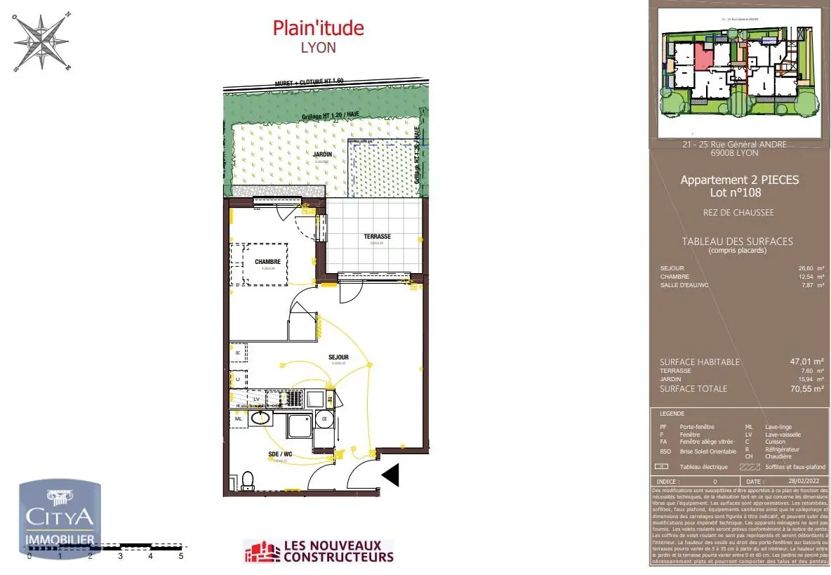 Photo 6 Appartement 2 pièces 47.01m²