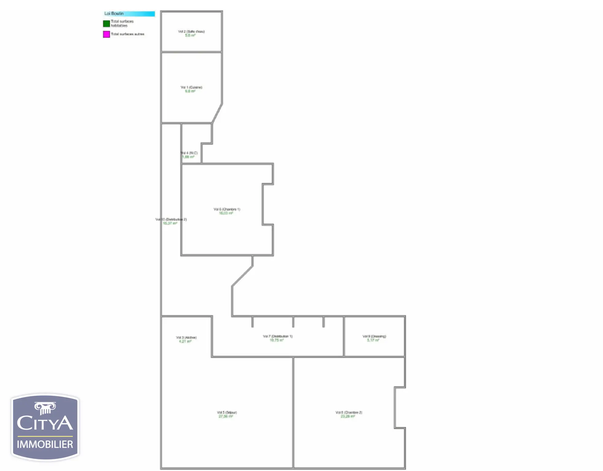 Photo 11 Appartement 3 pièces 119.65m²