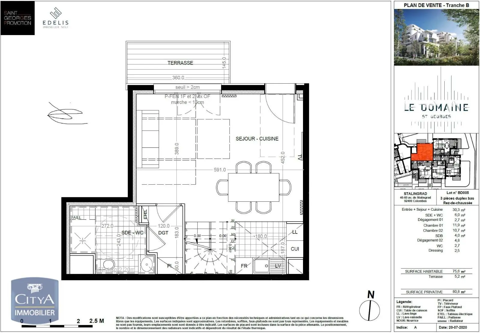 Photo 15 Appartement 3 pièces 75.6m²