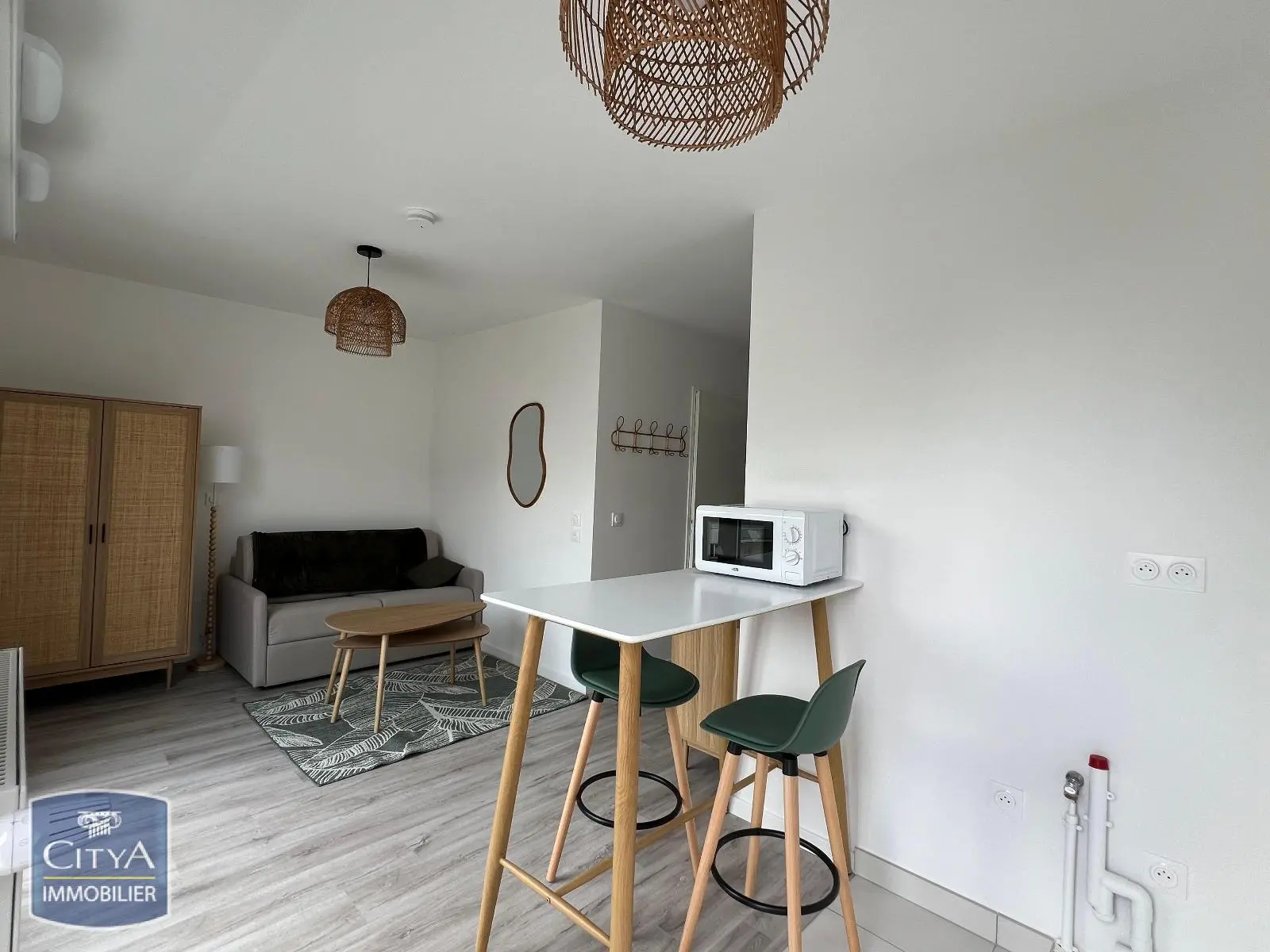 Photo 2 Appartement 1 pièce 23.56m²