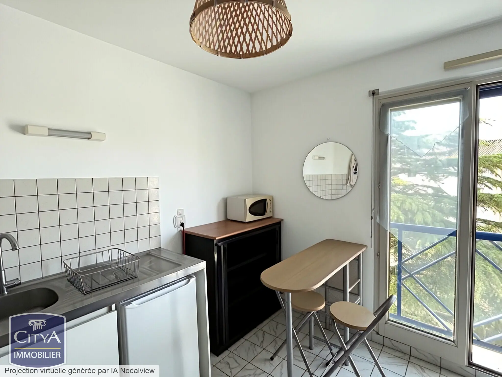 Photo 2 Appartement 1 pièce 21.44m²