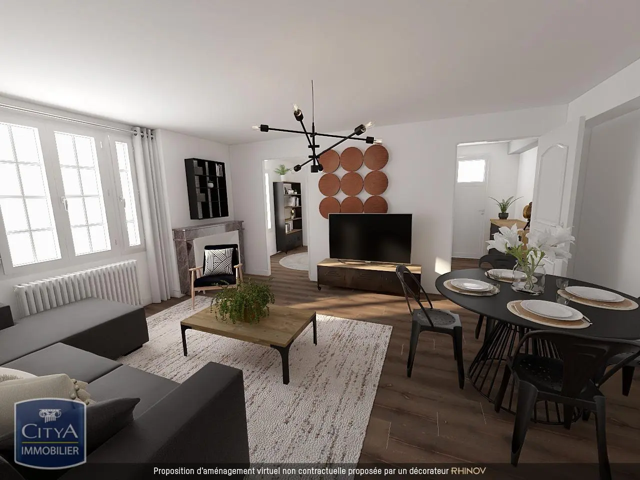 Photo 1 Appartement 2 pièces 56.38m²