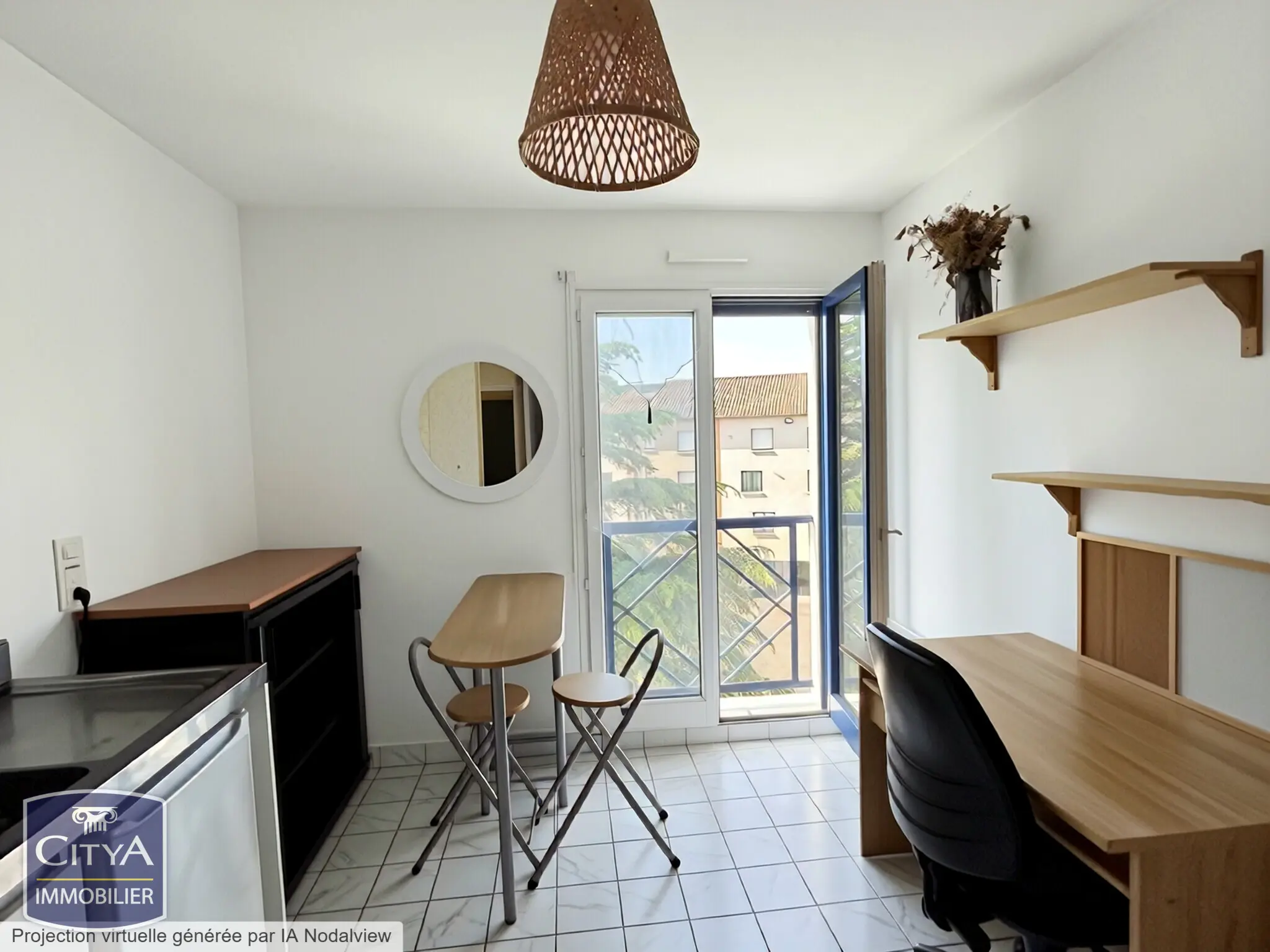 Photo 1 Appartement 1 pièce 21.44m²