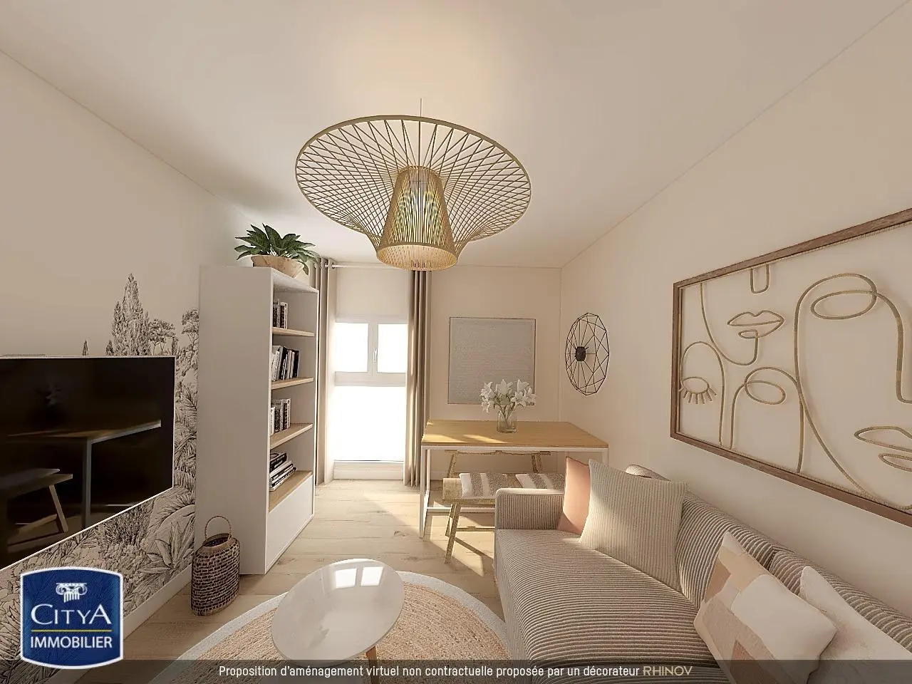 Photo 1 Appartement 1 pièce 22.76m²