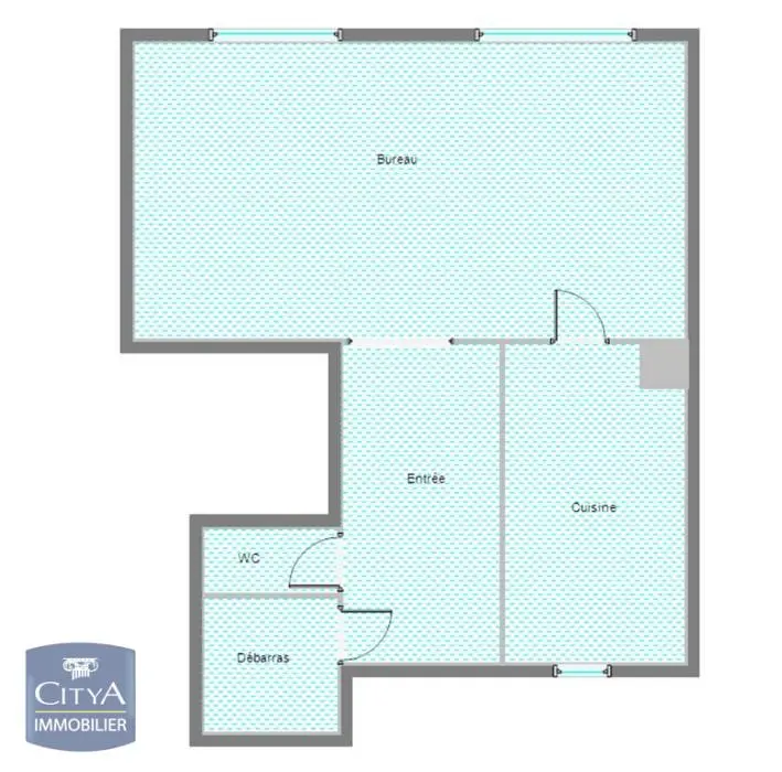 Photo 1 Local Professionnel 2 pièces 49.83m²