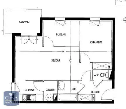 Photo 11 Appartement 2 pièces 53.88m²