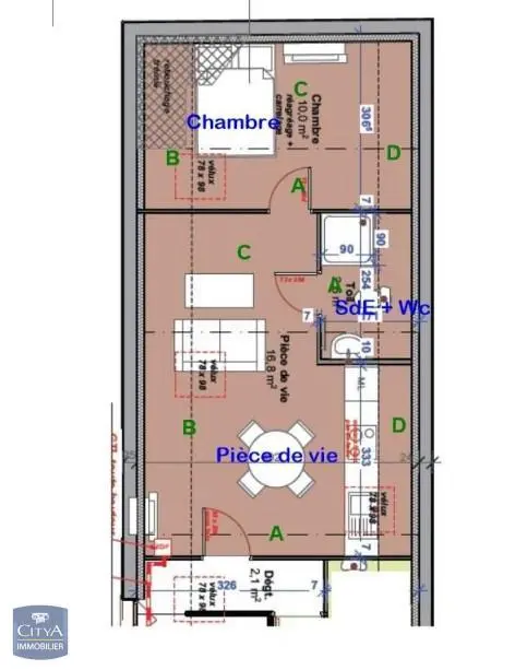 Photo 6 Appartement 2 pièces 29.85m²