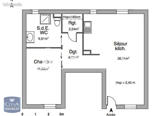 Photo 8 Appartement 2 pièces 50.8m²