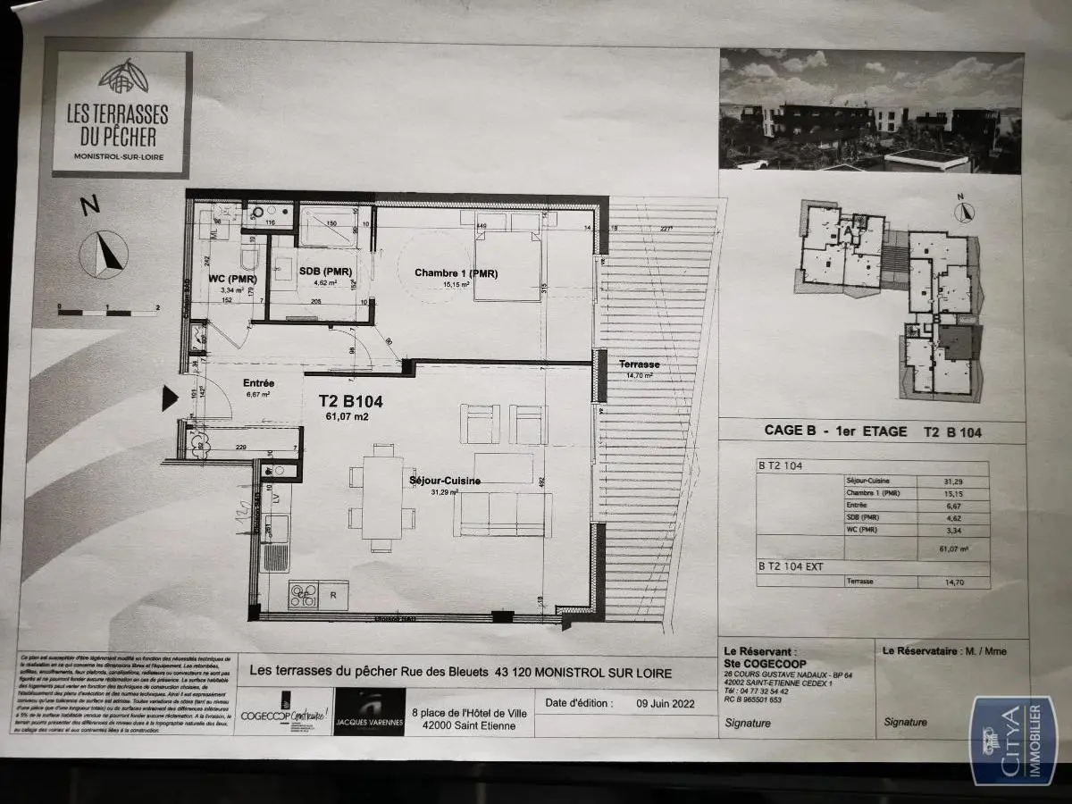 Photo 16 Appartement 2 pièces 61.07m²