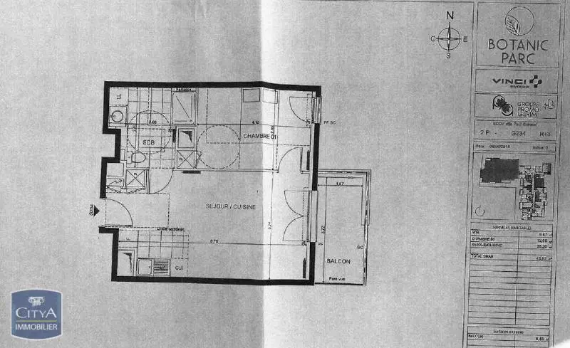 Photo 9 Appartement 2 pièces 43.87m²