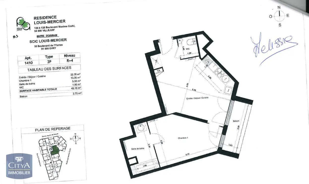 Photo 15 Appartement 2 pièces 43.1m²
