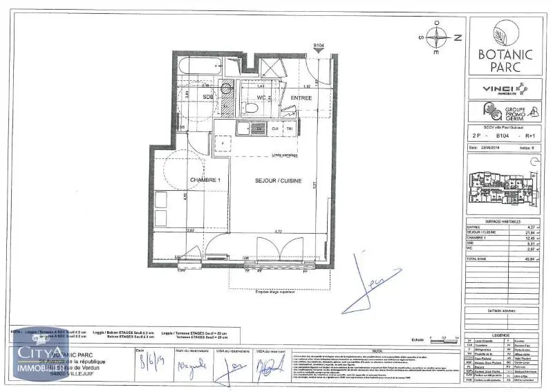 Photo 12 Appartement 2 pièces 45.94m²